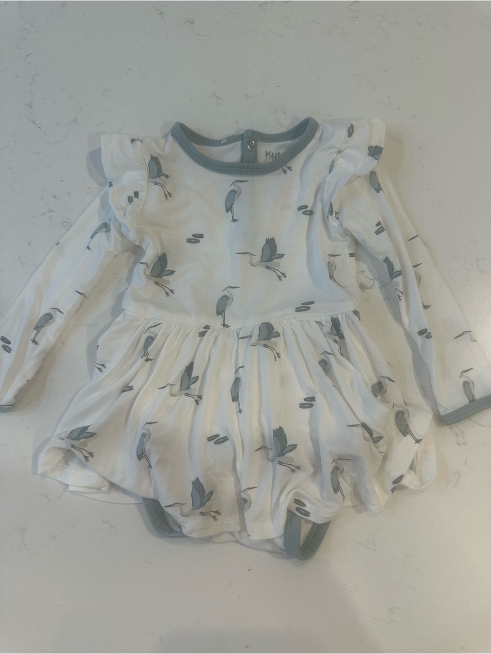 Kyte Baby Heron long sleeve dress
